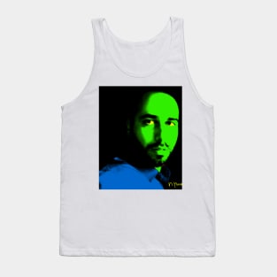 SEXY FUNNY ALIEN BOY - Pop art colors - Alien Tank Top